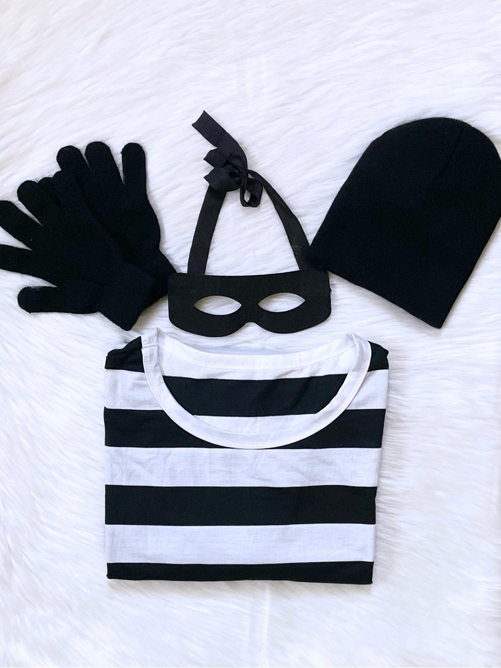 Adult Robber Halloween Costume Set